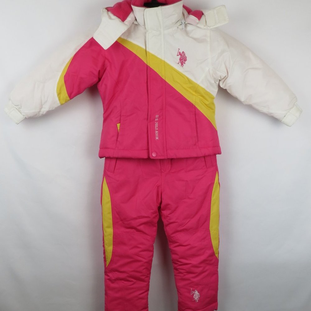 U.S. POLO ASSN Snow Suit Childrens sizes vintage two piece